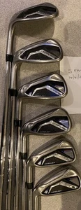 Cobra Aerojet Irons 6-SW - KBS Tour 90 Stiff - LH - Good Condition - Picture 1 of 17