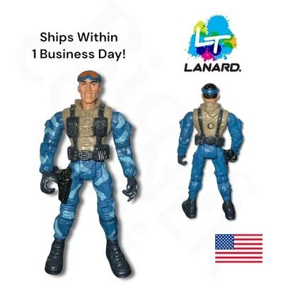 Figura de acción Lanard The Corps - Billy "Jump" Johnson - 3,75" 2003 Y2K Foto 1 de 4
