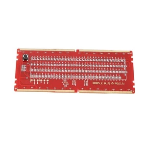 DDR5 Desktop Mainboard Test Card Memory Slot Tester Board W/ LED Light♪ - Afbeelding 1 van 22