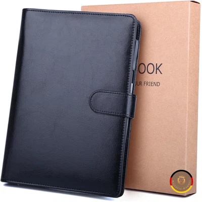 BESTOO Notizbuch A5 Leder Filofax Nachfüllbare Tagebuch Executive