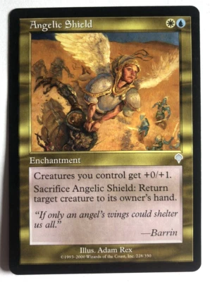 Angelic Shield 228/350 Invasion MTG Magic the Gathering NEAR MINT NM - Image 1 of 4
