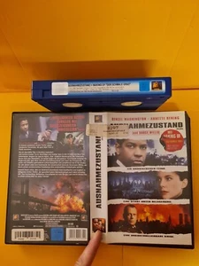 VHS(2) Ausnahmezustand mit Denzel Washington ,Bruce Willis und Annette Bening - Bild 1 von 1