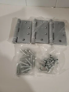 Mckinney 4.5 X 4.5 Mac Pro Full Mortise Steel Hinges MPB 79, 26D (3PCS +Screws) - Picture 1 of 2