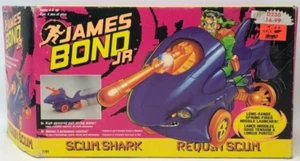 James Bond Jr. S.C.U.M Shark 1991 Hasbro Complete Open Box Item - Picture 1 of 14