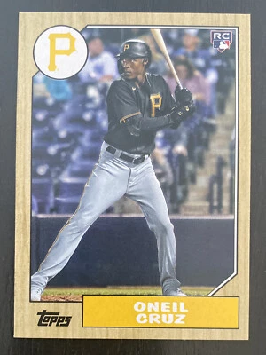 2022 Topps Archives Oneil Cruz RC Pittsburgh Pirates #211 - Image 1 of 2