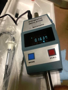 NEW MITUTOYO DGIMATIC INDICATOR IN OPEN BOX TIPE ID-110ME RANGE .4/10MM - Picture 1 of 7