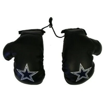 Dallas Cowboys NFL Car Rear view Mirror Mini Boxing Gloves - Image 1 of 3
