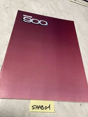 Saab 900 900i and Turbo 1984 sales catalog brochure prospectus leaflet - Image 1 of 4