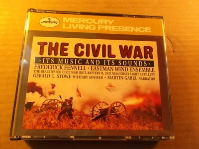 The Civil War: It’s Music and It’s Sounds (1990) Music CD Mercury 432 591-2 2CD - Imagem 1 de 4