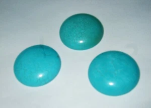 - Cabochon Stein Kristalltherapie - TURCHESITE rund 35 mm - Bild 1 von 1