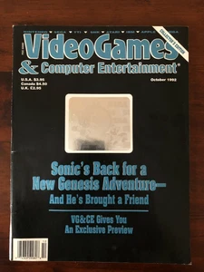 Video Games And Computer Entertainment Magazine October 1992