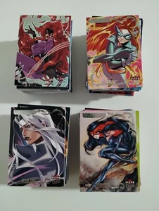 2024 Fleer Ultra Matriarchs of Marvel Silver Classic BASE Set 1-100 Complete - Picture 1 of 1
