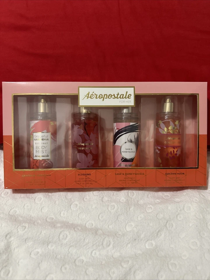 Aeropostale Women's COFFRET Gift Set | 4 Piece 3.4 oz Each | Bright Floral Notes - Image 1 of 4