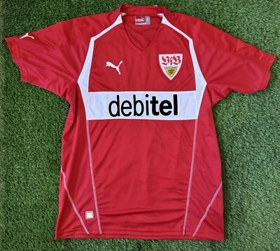 VFB STUTTGART VINTAGE 2004/05 PUMA AWAY SOCCER JERSEY MENS XL - Image 1 of 4