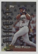 1998 Topps Interleague Match-Ups Mystery Finest Mike Piazza Jim Edmonds HOF