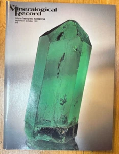 The Mineralogical Record Magazine September-October 1991 - Picture 1 of 2
