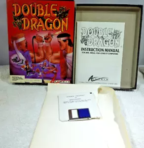 Disco Double Dragon de Arcadia IBM Tandy PC 3,5" 1988 - Imagen 1 de 6