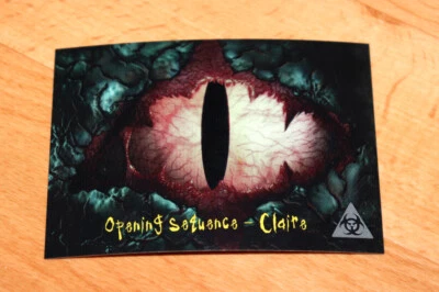 1998 Resident Evil Wildstorm Trading Card Capcom Opening Sequence Claire C01 - Image 1 of 4