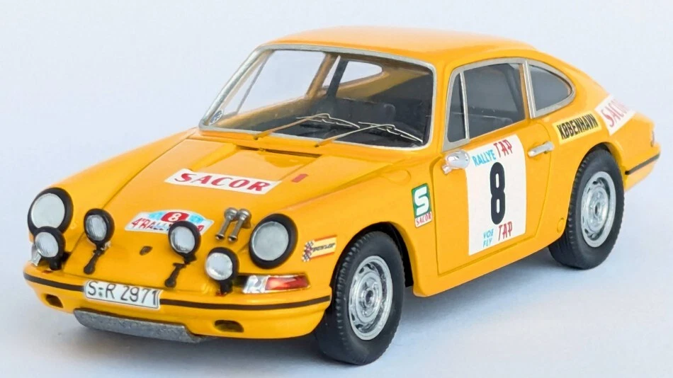 Modellino auto scala 1:43 Trofeu PORSCHE 911 S TAP RALLY 1970 modellismo statico - Immagine 1 di 1
