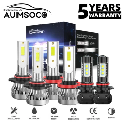 Kit de faros antiniebla LED para Dodge RAM 1500 2500 3500 2013 2014 2015 Foto 1 de 4