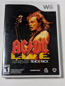 Nintendo Wii Platform - AC/DC Live Rock Band Track Pack MTV games - NEW SEALED - Picture 1 of 2