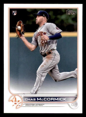 2022 Topps #135 Chas McCormick RC - Image 1 of 2
