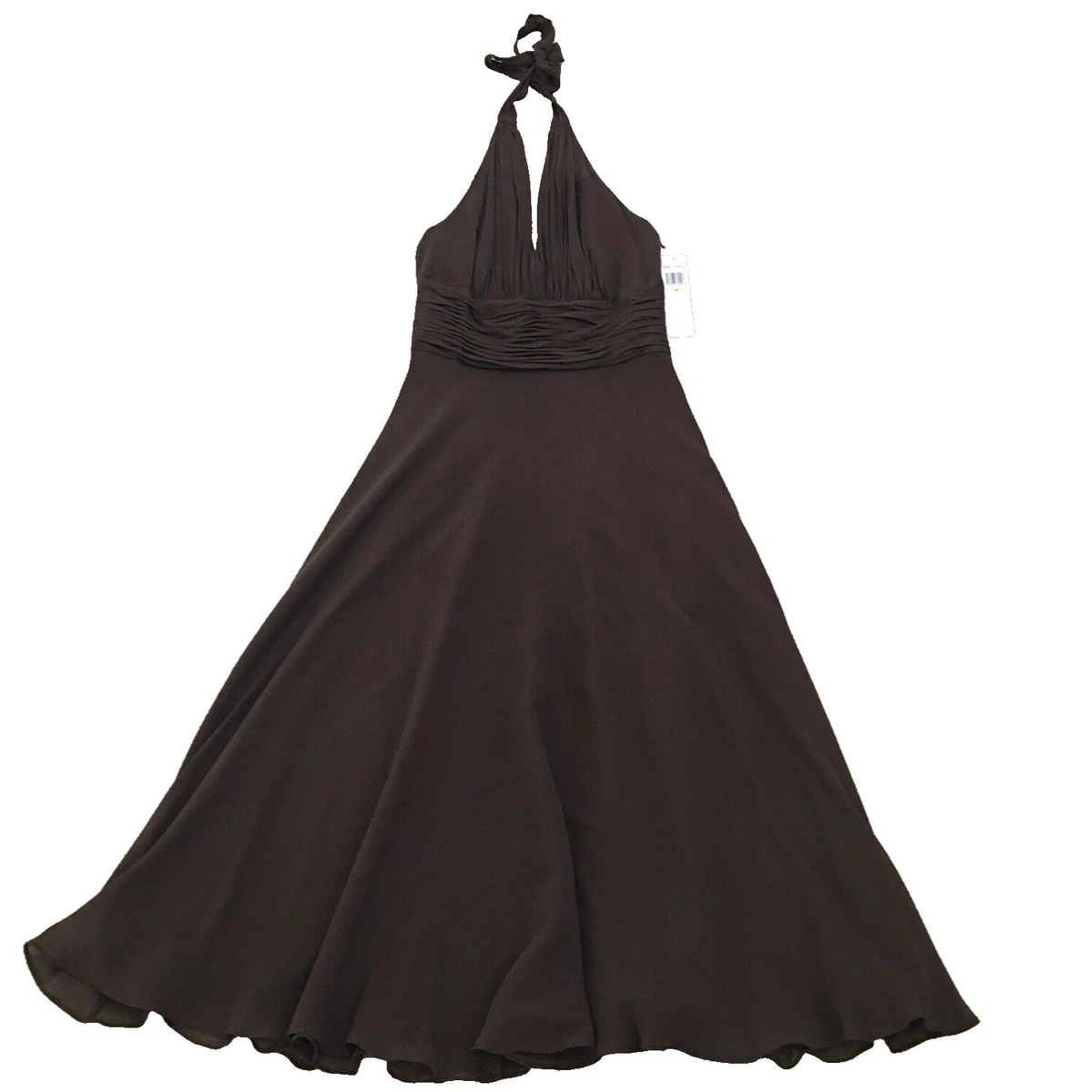 Donna Morgan Women’s Sleeveless Fit & Flare Midi Dress — Mock Neck, Ribbed