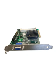 SCHEDA VIDEO AGP MATROX MGA Millenium G200 8MB , G2+/MIL/8D/GPQ SERVER OK - Foto 1 di 3