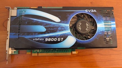 EVGA e-GeForce 9800 GT SC 512MB PCIe Graphics Card Dual DVI TV-Out - Image 1 of 4