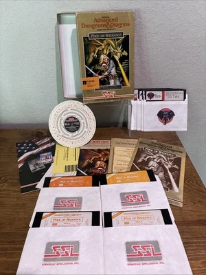 Advanced Dungeons & Dragons: Pool of Radiance Commodore 64/128 - Image 1 of 4