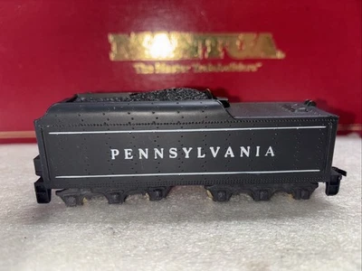 Locomotora de vapor Tyco Mantua Pennsylvania Railroad licitación de larga distancia, PRR 4 pasos Foto 1 de 4