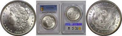 1885 Morgan Dollar   PCGS MS-66+ - Image 1 of 3