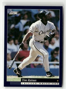 PUNTEGGIO 1994 #379 TIM RAINES CHICAGO WHITE SOX - Foto 1 di 2