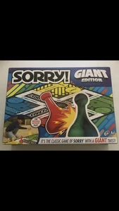 SORRY! Hasbro Giant Edition Game - Picture 1 of 2