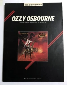 OZZY OSBOURNE Die ultimative Sünde JAPAN GITARRE PARTITURBUCH TAB JAKE E. LEE - Bild 1 von 4