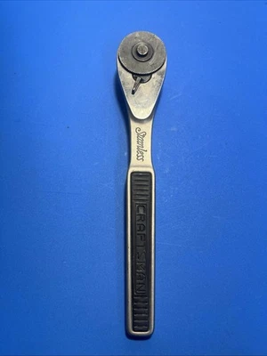 Craftsman 1/2” Drive Ratchet Stainless USA Pat 43763 – Works Great 🔩 - Image 1 of 4