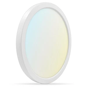 Luxrite 9 Inch LED Flush Mount Ceiling Light 18W 1250LM 5CCT Dimmable ETL - Picture 1 of 7