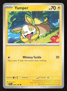 Yamper #058/162 SV05: Temporal Forces Common Pokemon TCG NM/M - Bild 1 von 2