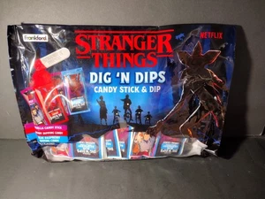 Stranger Things Dig N' Dips Halloween Candy By Frankford, 22 Ct. Netflix 6.52 Oz - Picture 1 of 8