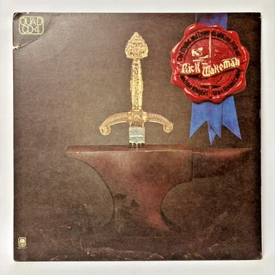 Rick Wakeman - The Myths & Legends of King Arthur - 1975 Vinyl LP - VG+ - QUAD - Imagem 1 de 4