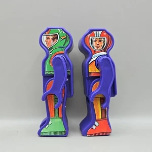 Vintage 1980 Fiddlesticks World Of Mazu Building Toy (2) Replacement Figures - Picture 1 of 6