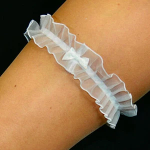 Tirante Blanco Con Lazo Novia Boda Boda De Coquette Canadá - Imagen 1 de 4