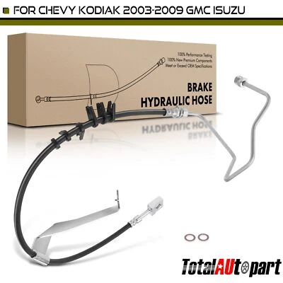 Brake Hydraulic Hose for Chevrolet C6500 C7500 Kodiak GMC Topkick Isuzu Front LH - Image 1 of 4