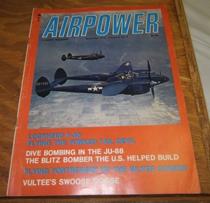 November 1972 Ausgabe AIR POWER MAGAZINE/Lockheed P-38/JU-88/Fliegende Festungen/Vultee - Bild 1 von 12