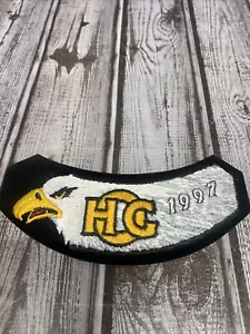 Patch esclusiva HOG Harley Davidson 1997 (Harley Owners Group) Club Rocker - Foto 1 di 3
