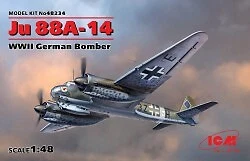 Icm - 1/48 JU 88a-14 WWII German Bomber