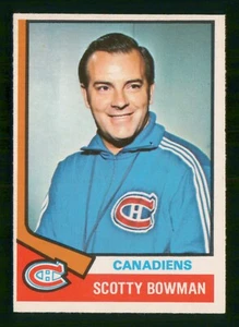 COACH SCOTTY BOWMAN RC 1974-75 O-PEE-CHEE 1974-75 NO 261 NRMINT+      61703 - Picture 1 of 2