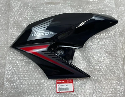 Cubierta panel delantero izquierdo honda glr125 cb125f 2015-2020 azul ónix nueva Foto 1 de 2