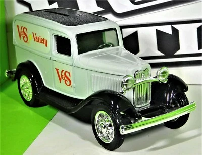 1932 FORD SEDAN DELIVERY Diecast Metal Coin Bank...V&S Variety...By Ertl...1992 - Image 1 of 4