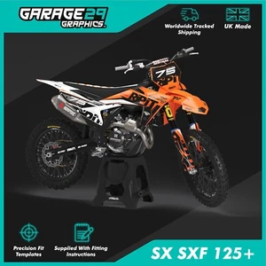KTM SX SXF 125 250 450 STICKER KIT - 2013-2025 - MX MOTOX MOTOCROSS GRAPHICS KIT - Picture 1 of 9